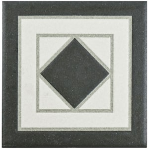 Vanity Blanco 4-1/4 in. x 4-1/4 in. Porcelain Corner Floor and Wall Trim Tile