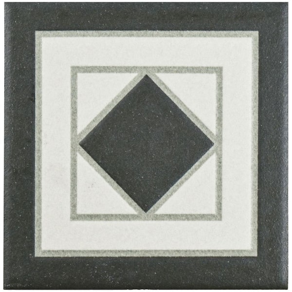Merola Tile Vanity Corner Blanco 4-1/4 in. x 4-1/4 in. Matte Porcelain Floor and Wall Tile Trim