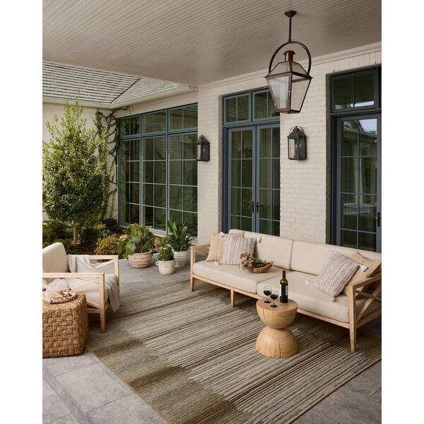 Loloi Saylor Earth / Natural 7 ft. 6 in. x 10 ft. Indoor/Outdoor
