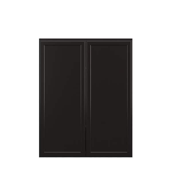 Kunal Kitchens Belle Haven Recessed 33 in. W x 42 in. H x 12 in. D in Driftwood Plywood Assembled Wall Cabinet