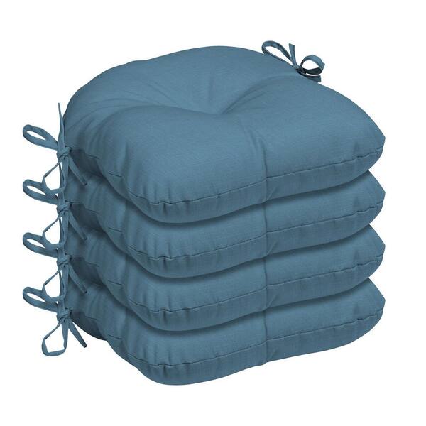 ARDEN SELECTIONS 14.5 in. x 15 in. French Blue Texture Rectangle