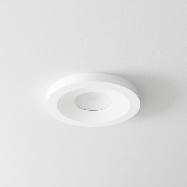 4 in. White Recessed Light Flush Trim (24-Pack)-for LED Module