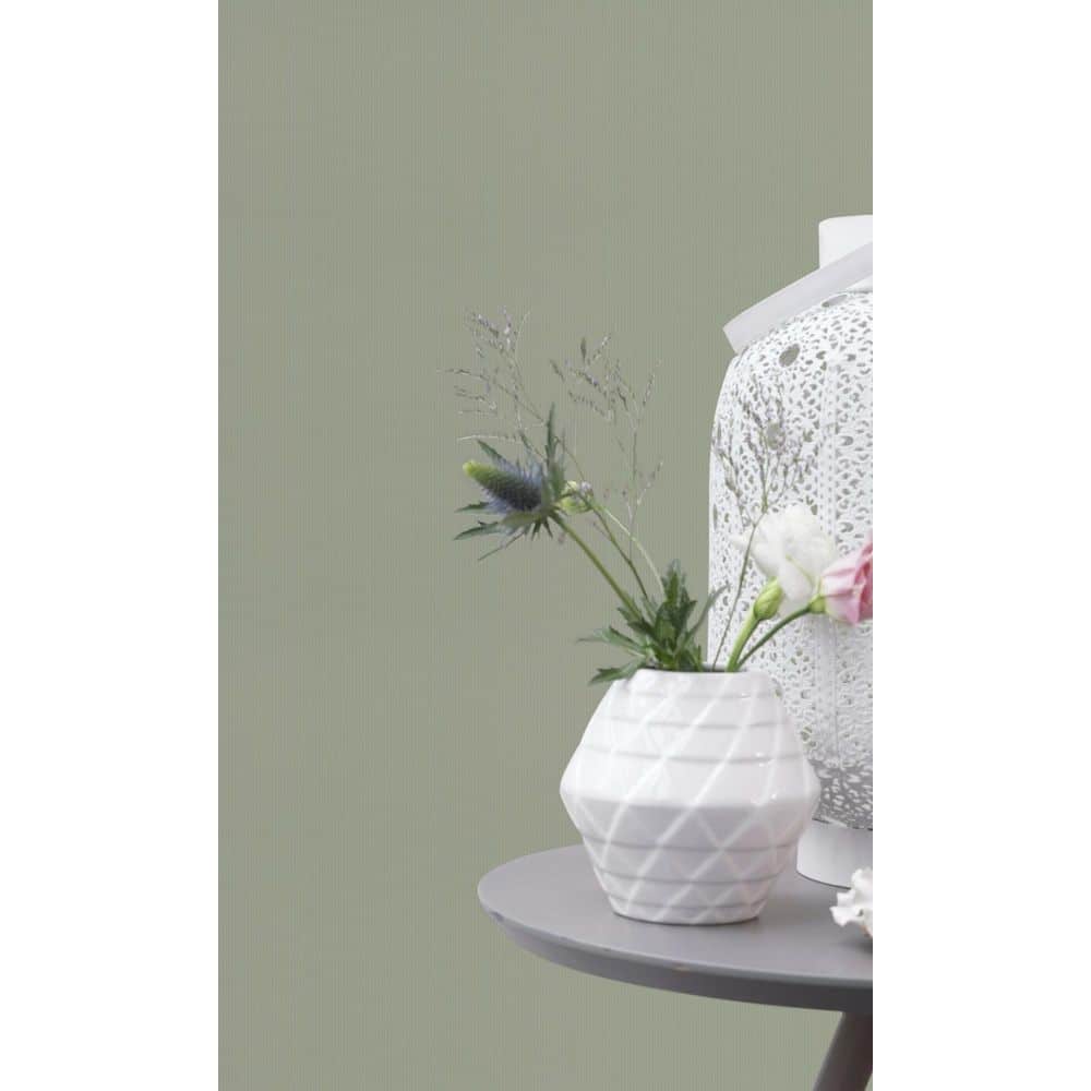 Walls Republic Sage Green Elegant Stripe Wallpaper R7885 (57 sq. ft