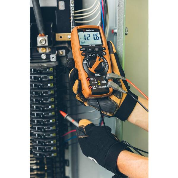 Southwire 14090T TechnicianPRO Bluetooth CAT IV Multimeter W/ Pouch & Leads