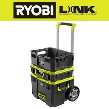 22.7 in. LINK Rolling Tool Box with LINK Standard Tool Box and LINK Tool Crate