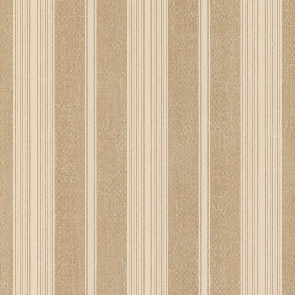 Cushion Stripe Vinyl Roll Wallpaper (Covers 55 sq. ft.)