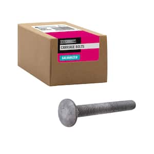 5/16 in.-18 x 2-1/2 in. Galvanized Carriage Bolt (25-Pack)