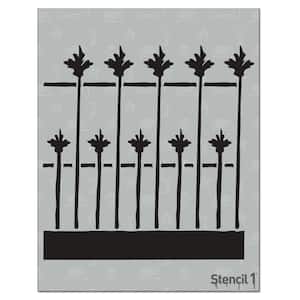 Fence Iron Stencil