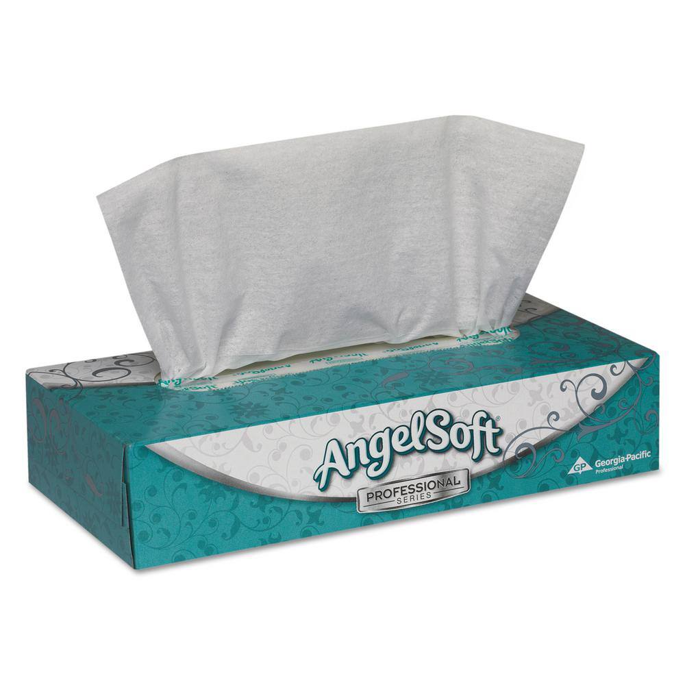 96 Sheets Per Box Angel Soft Ultra Professional Series Premium 2-Ply Facial Tissue by GP PRO Cube Box 46560 Georgia-Pacific 36 Boxes Per Case Georgia Pacific/Ft James GPC46560 GEP46560