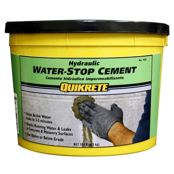 10 lb. Hydraulic Water-Stop Cement