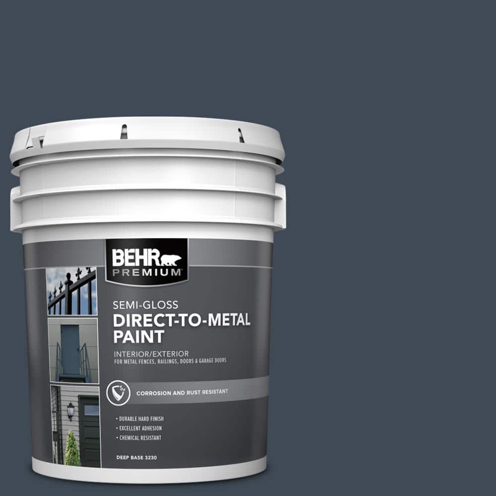 5 gal. #PPU14-20 Starless Night Semi-Gloss Direct to Metal Interior/Exterior Paint price history on PriceWatchPro