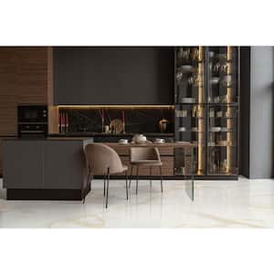 Ader Calacatta 32 in. x 32 in. Polished Porcelain Floor and Wall Tile (21.33 sq. ft./Case)