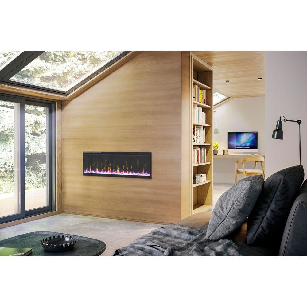Dimplex Ignite XL 50-Inch Black Linear Electric Fireplace