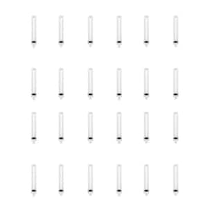 13W Equiv PL CFLNI Twin Tube 2-Pin Plug-in GX23 Base Compact Fluorescent CFL Light Bulb, Cool White 4100K (24-Pack)