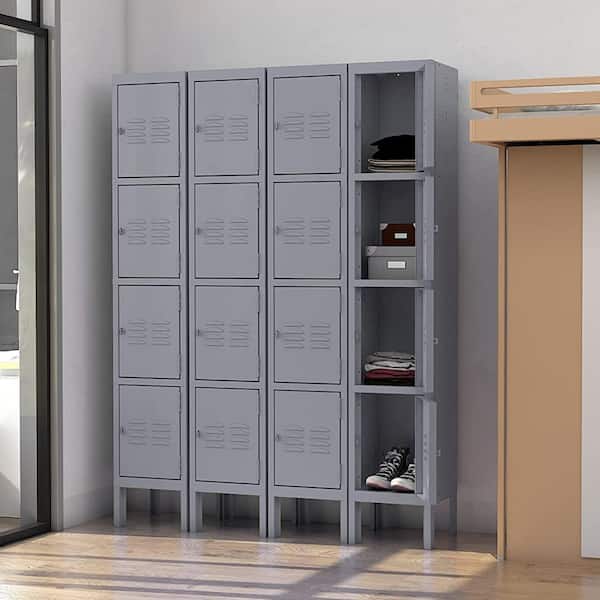 9 Door Metal Locker, Office Cabinet Locker,Living Room and School Locker  Organizer,Home Locker Organizer storage for Kids,Bedroom and office storage