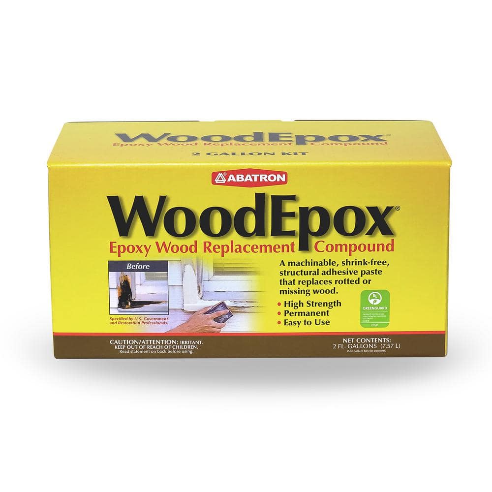 Abatron WEAB60R 6oz Part A + 6oz Part B WoodEpox Epoxy Wood Filler