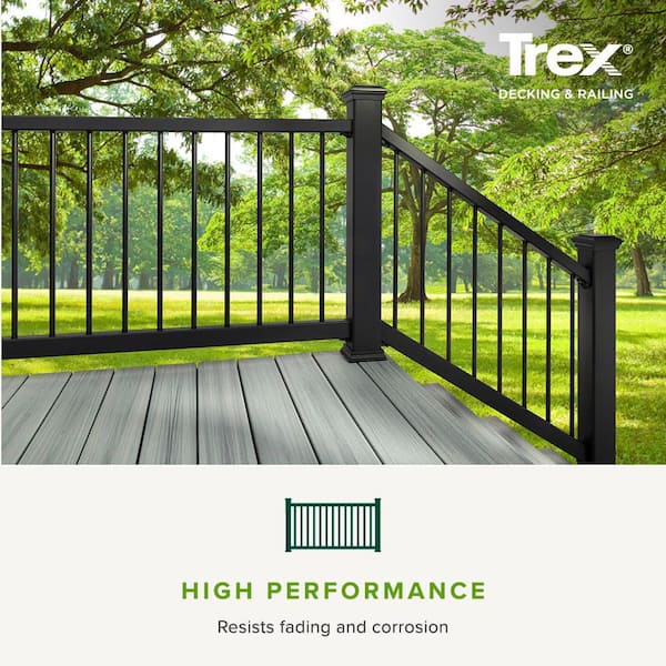 Trex Deck Lighting™ LED Deck Rail Light-Charcoal Black Trex Deck Lighting™ LED Deck Rail Light-Charcoal Black