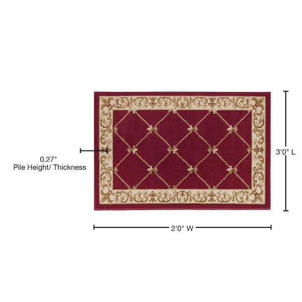 Tayse 2 X 3 (ft) Rectangular Polypropylene Non-Slip Rug Pad in the Rug Pads  department at