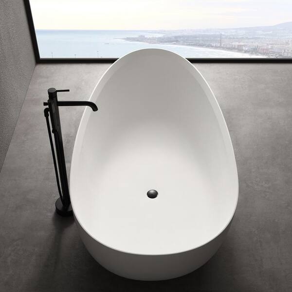 LEONORA® Freestanding 6530 Bath White Matte/Matte