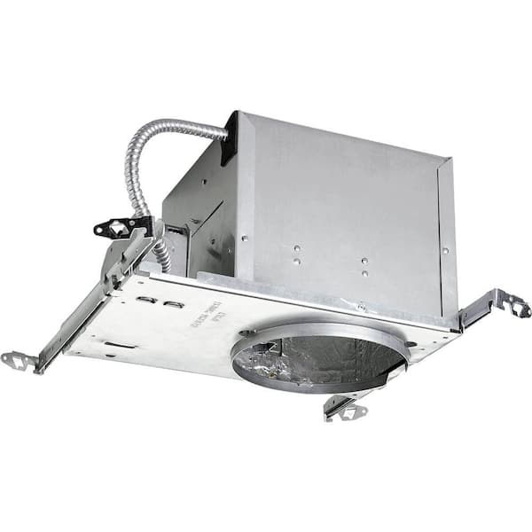 Progress Lighting 6 in. New Construction Sloped Ceiling Recessed Metallic Housing with Air-Tight, IC