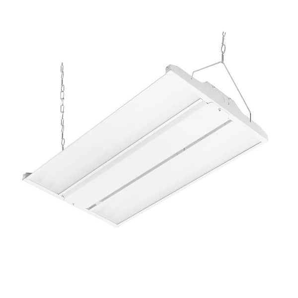2 ft. 800-Watt Equivalent Integrated LED Dimmable Linear High Bay Light White Shop Light 22950 Lumens 4000K/5000K UL&DLC
