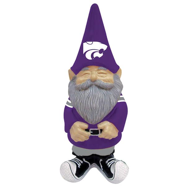 Evergreen Kansas State University 11 in. Garden Gnome