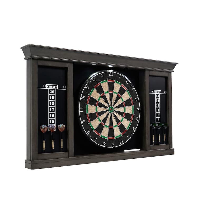 Barrington Palmer Dart Board Cabinet with LED Lights