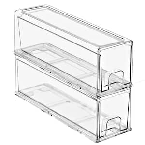 Fridge Pull Out Organizer, Small 2 Pack