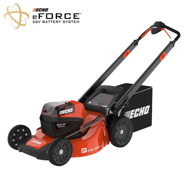 ECHO DLM-2100BT eFORCE 56V 21 in. Cordless Battery Walk Behind Push Lawn Mower (Tool Only) - 1