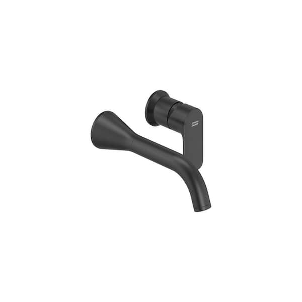 American Standard Aspirations Single Handle Wall Mounted Faucet in Matte Black