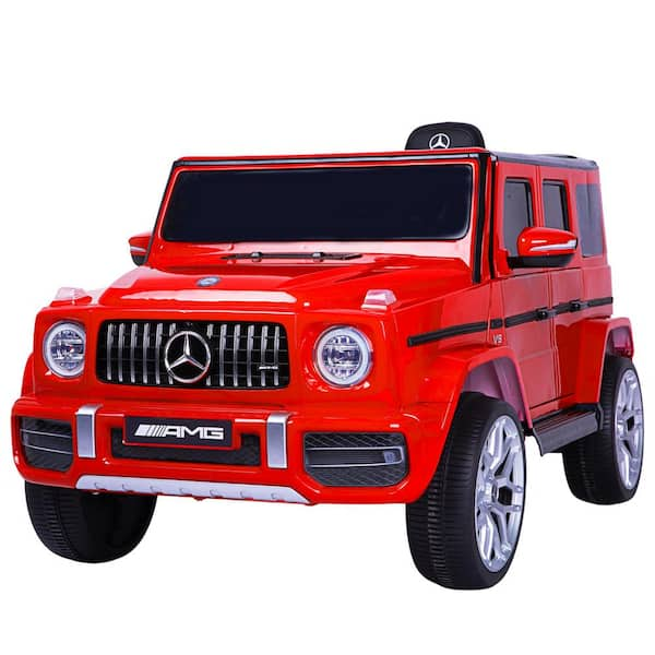 Misopily Red Mercedes Benz Kids Electric Ride On Toy Car with Remote Control 12 Volt Motorized Vehicles for Girls Boys HDPH041OT043 The Home Depot