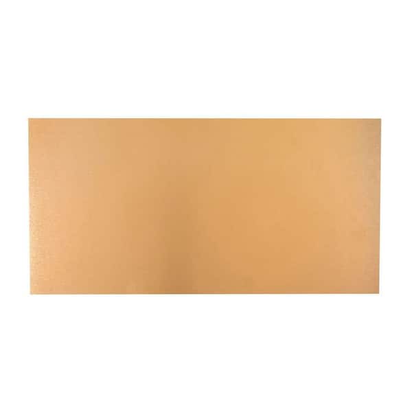 M-D Building Products - 12 in. x 24 in. Copper Aluminum Sheet