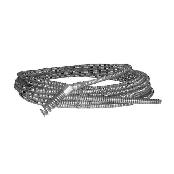 RIDGID 5/16 in. (8 mm) x 25 ft. (7.6 m) Inner Core Cable with Drop Head Auger (C-2IC)