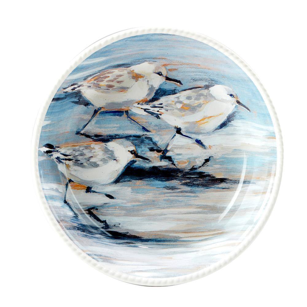 Shorebirds Ceramic 40 oz. Soup and Cereal Bowls Set of 4