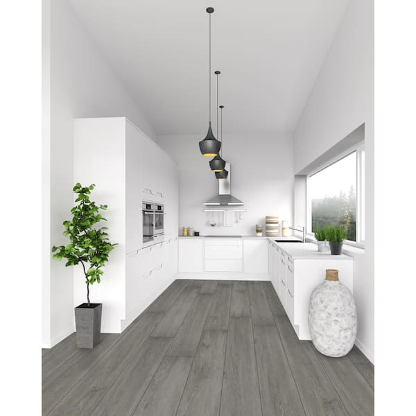 Moses Lake 20 MIL x 9 in. W x 60 in. L Waterproof Click Lock Luxury Vinyl Plank Flooring (18.7 sq. ft./Case)