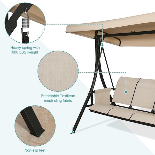 Universal replacement 2024 swing canopy