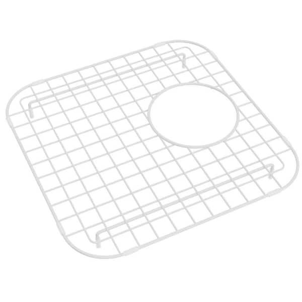 Allia 13 in. L x 13 in. W Bottom Grid in White