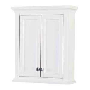 Brantley 24 in. W x 28 in. H Surface Mount Wall Cabinet in White