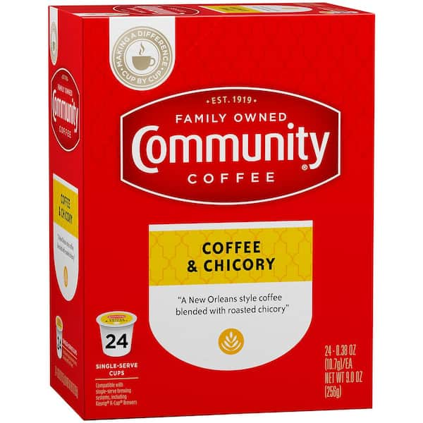 Community coffee shop chicory k cups