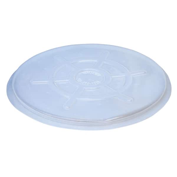 55 Gal. Drum Clear Plastic Cover Close Head