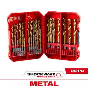 SHOCKWAVE Impact Duty Titanium Drill Bit Set (29-Piece)