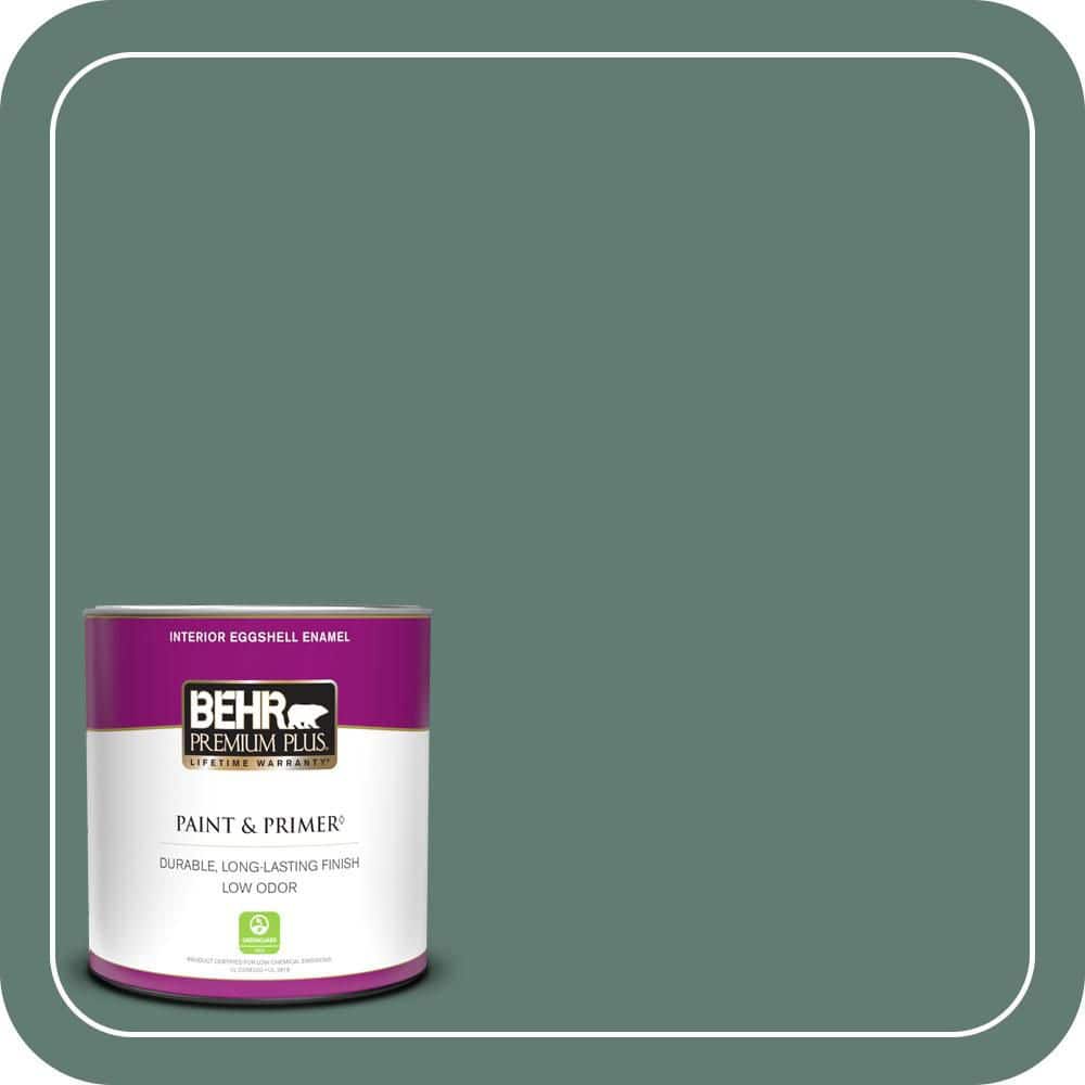 1 qt. #S430-6 Forest Edge Eggshell Enamel Low Odor Interior Paint & Primer price history on PriceWatchPro