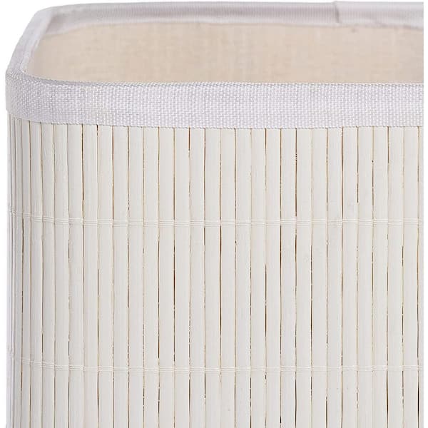 Sorbus Woven Basket Bins (White|3-Pack)