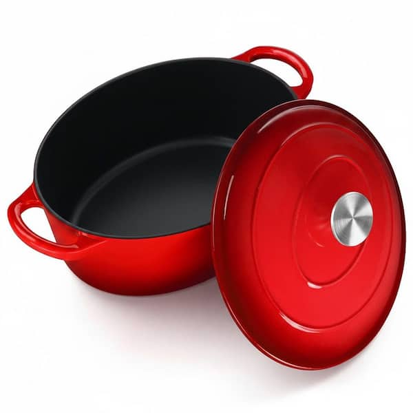 12 qt. Stainless Steel Nonstick Stock Pot with Glass Lid in Silver for Induction and Gas Stoves, 1-Piece