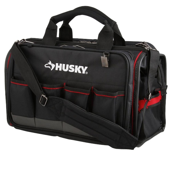 Husky Heavy-Duty 20 in. PRO Power Tool Bag H-022-SLO - The Home Depot
