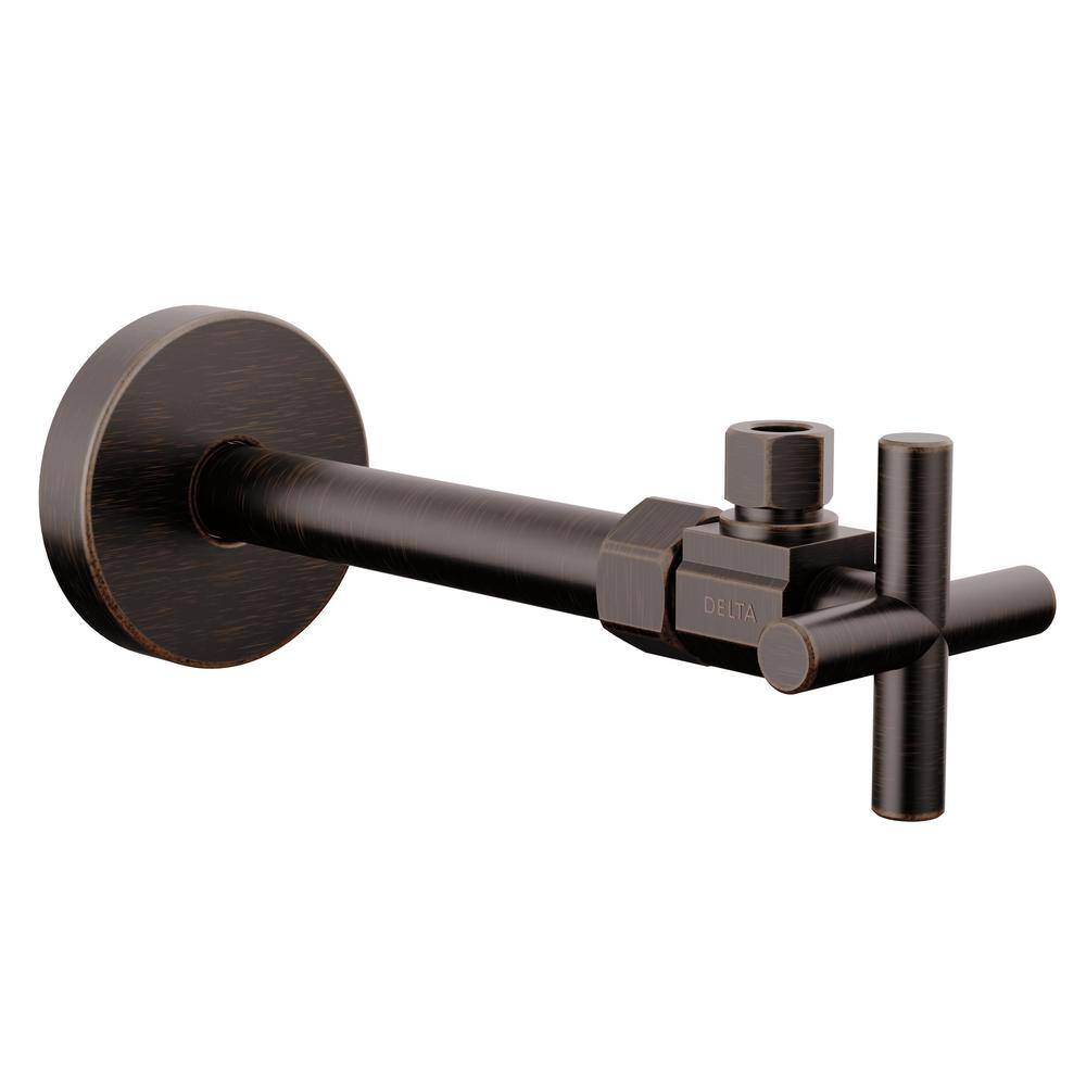 1/2 in. x 7.75 in. L Venetian Bronze Brass Angled Supply Stop Valve price history on PriceWatchPro