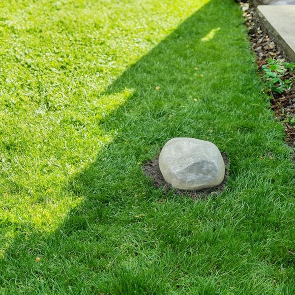Gardenised - Fiberglass Decorative Garden Pond Sandstone Outdoor Patio Waterfall Pond, 100 l
