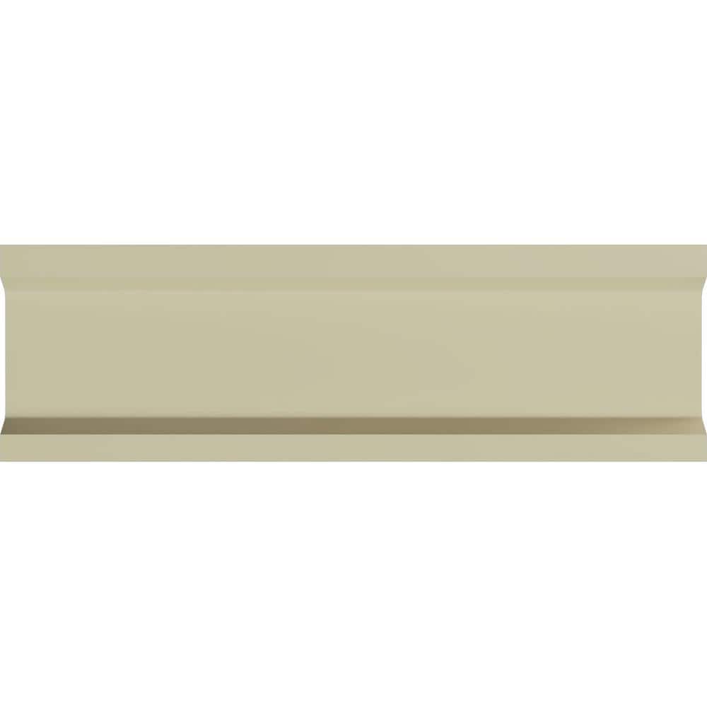 Architectural Elegance 4.75'' Primed Polyurethane Crown Moulding