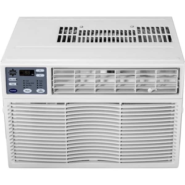 KINGHOME KHW08BTE Energy Star 8,000 BTU 115-Volt Window Air Conditioner w/ Remote Control, LED Display, Dehumidifier, Timer, 350 sq.ft. - 1