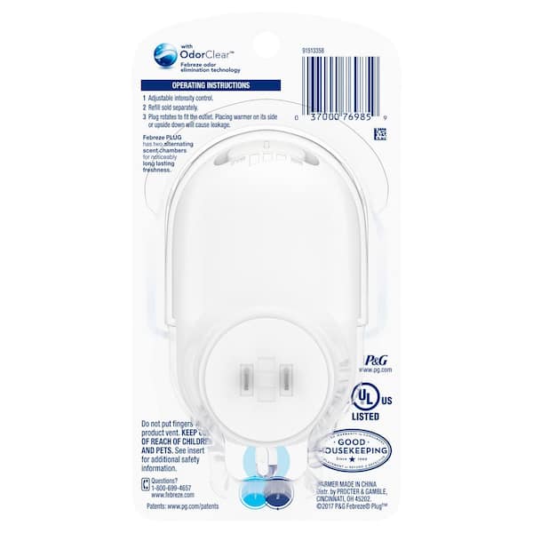 Febreze Plug 0.87 oz. Wood Scent Air Freshener Scented Oil Refill (2-Count)  003077209993 - The Home Depot